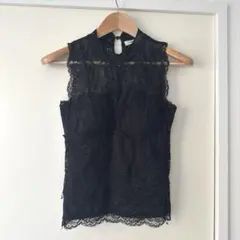 レース ブラック キャミソール