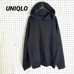 ユニクロ DRY ドライストレッチスウェットパーカー（M）軽量 ポリエステル