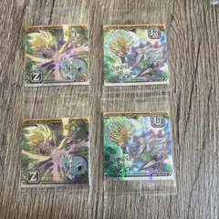 １０弾 ドラゴンボール超戦士シールウエハース超 最強への大冒険 4枚セット