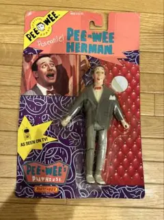 本日までピーウィー・ハーマン」のアクションフィギュア（未開封品）