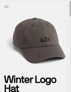 A24 winter logo cap 国内未発売　映画　グッズのサムネイル