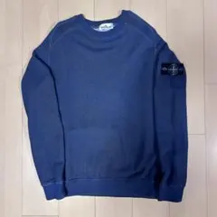 超美品 STONE ISLAND ネイビー トレーナー Lサイズ - メルカリ