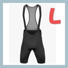 [Brand New] L Bib Shorts Cycling Pants Men's Summer Road Bike Black