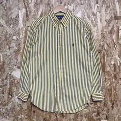 90s RALPH LAUREN BLAKE ボタンダウン シャツ 黄 イエロー