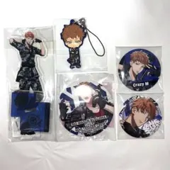 ヒプマイ 理鶯 缶バッジ アクリルスタンド ラバーストラップ