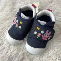 新品タグ付き ミキハウス ホットビスケッツ ベビーシューズ