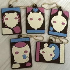 ちいかわ　キャラパキ　ラバーマスコット　5種