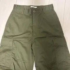 WEGO ワイドカーゴパンツ カーキグリーンのサムネイル