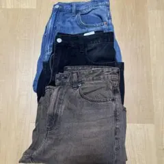 デニムパンツ3点セット