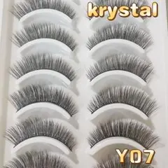 新入荷　3D立体つけまつげ　濃密　カール　可愛い　10ペアセット