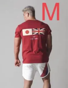 【新品】LYFT Tシャツ 国旗 （Mサイズ・レッド）