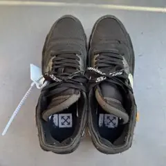 OFF-WHITE × NIKE AIR MAX 90 BLACK/CORN