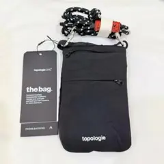 トポロジーTopologie フォン サコッシュ ミニショルダーバッグ ブラック