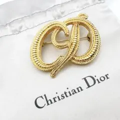 3191 極美品✨Dior ブローチ CD ロゴ 希少 刻印 - メルカリ
