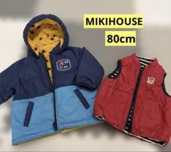 2025年最新】ミキハウス ダウンベスト 80の人気アイテム - メルカリ