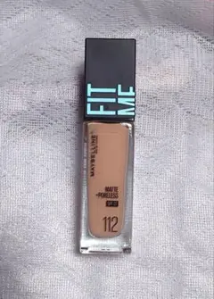 【新品未使用】メイベリン フィットミー リキッドファンデーション R112
