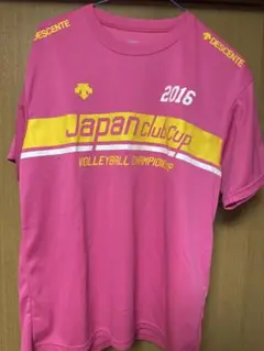 DESCENTE Japan Club Cup バレーボールシャツ 2016