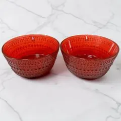 レア】イッタラ カステヘルミ キャンドルホルダー レッド フォレスト