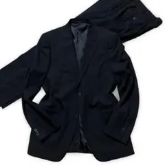 PRADA XL ウール　スーツ　上下　セットアップ　スリム　ブラック　2ボタンのサムネイル