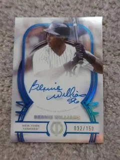 topps tribute 2026バーニーウィリアムス 032/150 オート