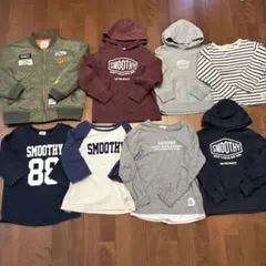 SMOOTHY 120.130 男の子 8点セット