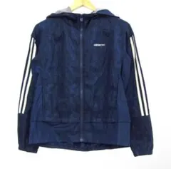 adidas neo フード付きウインドブレーカー　レディーススポーツウェア