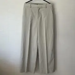 UNIQLO 感動ワイドパンツ ベージュ L