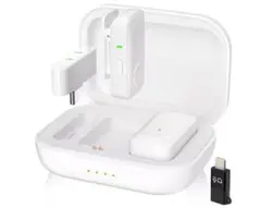 ピンマイクワイヤレス iPhone/iPad/Android/PC充電ケース付