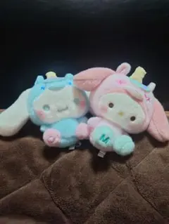 산리오 ミルキーボア くりっぴぃぬいぐるみ ユニコーン