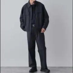 【新品タグ付】グローバルワーク　クリーンデニムペインターパンツ　ダークブルーM