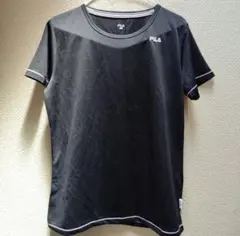 FILA ブラック 半袖 Tシャツ Lサイズ