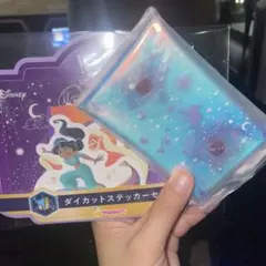 ディズニーhappyくじ　H賞マルチケース　J賞ステッカー