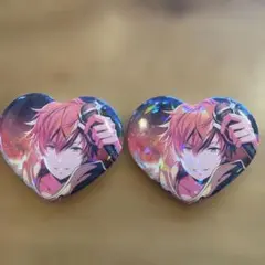 プロセカ 東雲彰人 ハート缶バッジ 缶バッジ