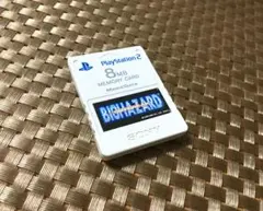 プレイステーション2　メモリーカード　SONY純正品　限定版　バイオハザード