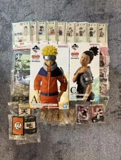 一番くじ　ナルト A & シカマル C フィギュアセット下位賞おまけ付き