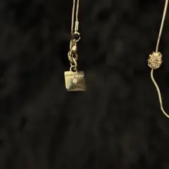 ANNE KLEIN ゴールドカラー ロングネックレスのサムネイル