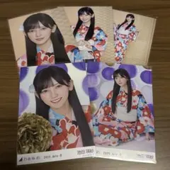 乃木坂46 池田瑛紗 浴衣 2025 生写真 5種コンプ