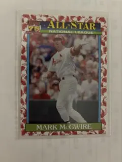 Topps Mark McGwire 鯉パラ Cardinals