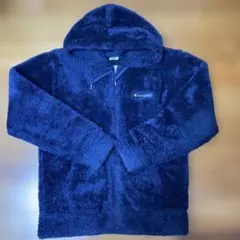Champion フリースジャケット Lサイズ ネイビー ボアパーカー