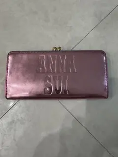 ANNA SUI 長財布 メタリックピンク 蝶モチーフのサムネイル