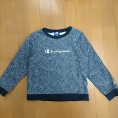 Champion 裏起毛 トレーナー 130㎝ ネイビー系