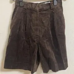 MUNSINGWEAR コーデュロイハーフパンツ