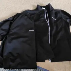 Kappa ブラック ジャケット パンツ セット Lサイズ