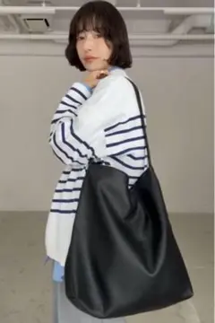 CLANEクラネ　ノベルティ　トートバッグ　ブラック新品