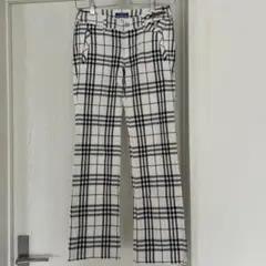 BURBERRY チェック柄カジュアルパンツ 34