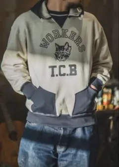 新品 TCB jeans WORKERS スウェットパーカー S - メルカリ