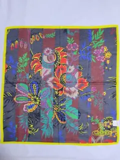 Vivienne Westwood 大判花柄ハンカチ