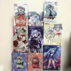 初音ミク フィギュア 9個セット まとめ売り