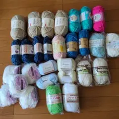 毛糸まとめ売り　 約29玉