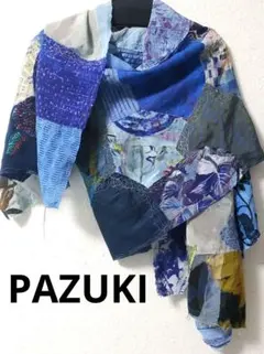 【美品】 PAZUKI パズキ パッチワーク ストール WRAPのサムネイル